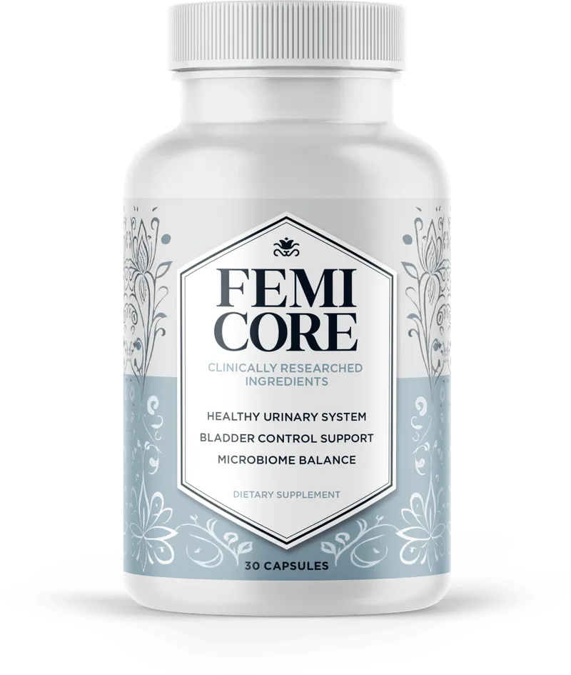 FemiCore supplement bottle