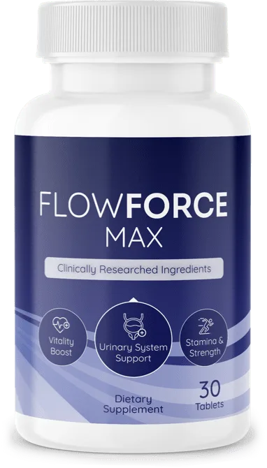 FlowForce Max supplement bottle